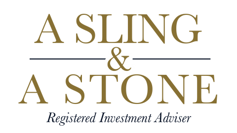 Logo for A Sling & A Stone